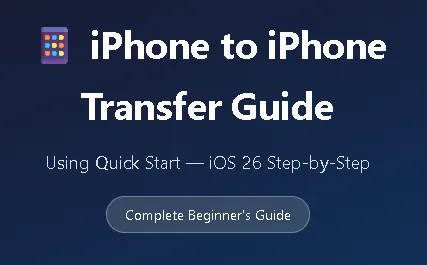 iPhone to iPhone Transfer Market Weighton | From £35 | Ready in 2 Hours 1 iphone to iphone trasnfer guide