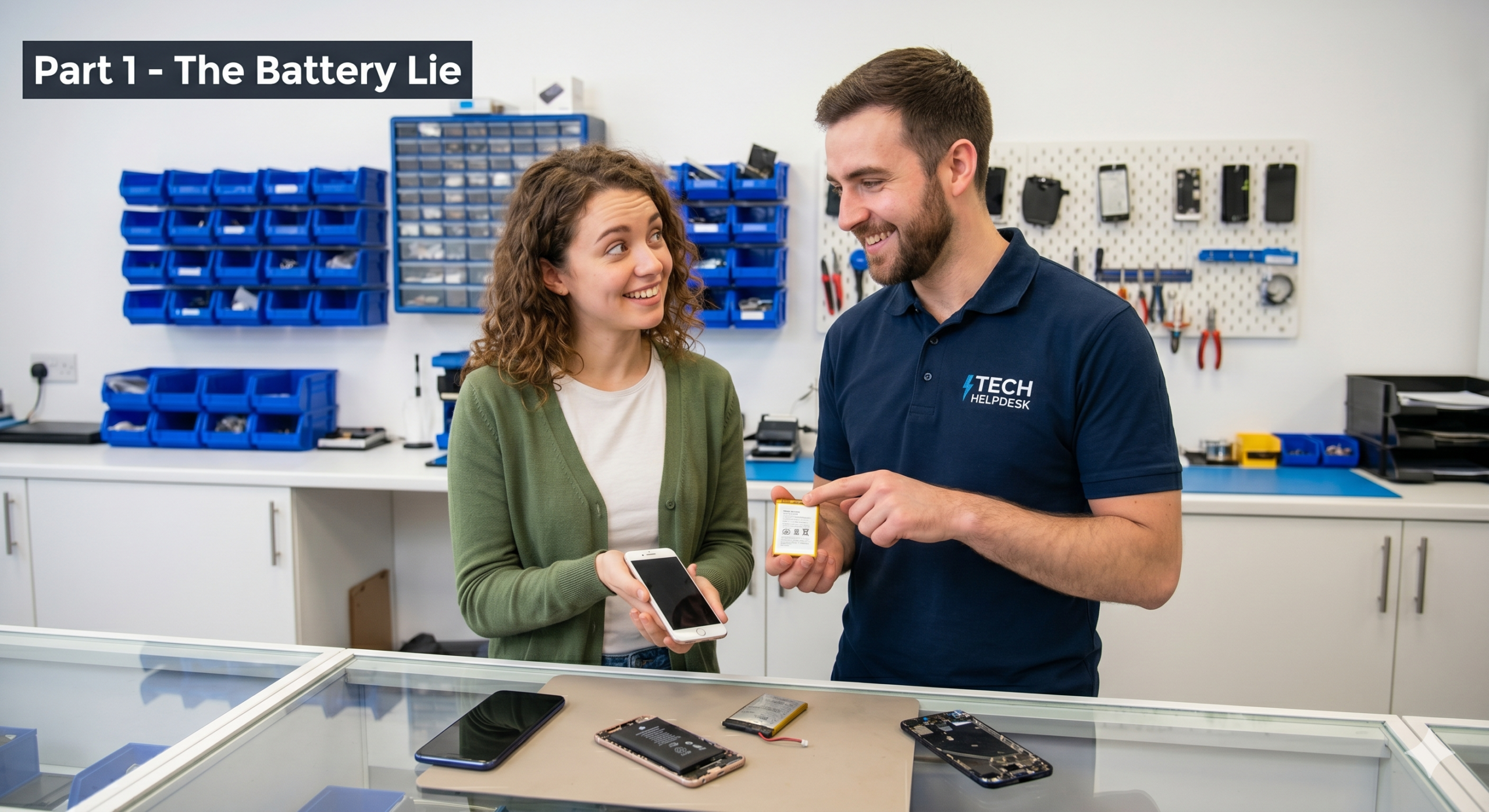 Part 1 — The Battery Lie: “It’s Sealed, So It Can’t Be Fixed