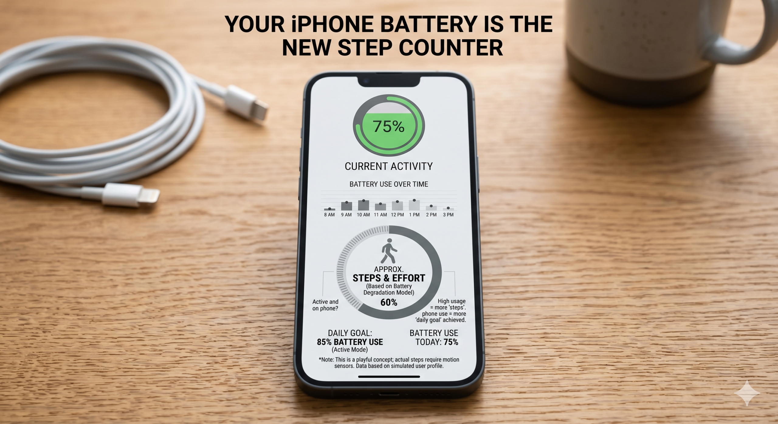 Your iPhone Battery Is the New Step Counter —  Battery Anxiety
