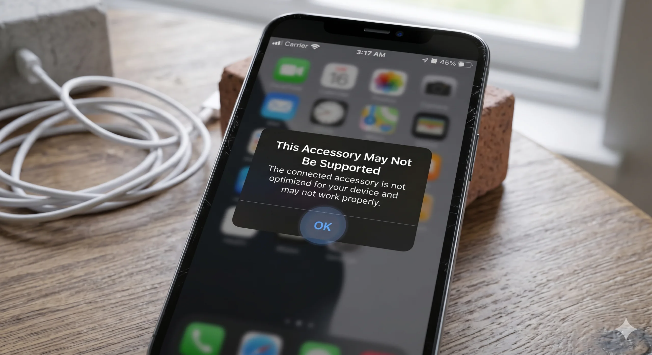 “This Accessory May Not Be Supported” — What It Means and How to Fix It