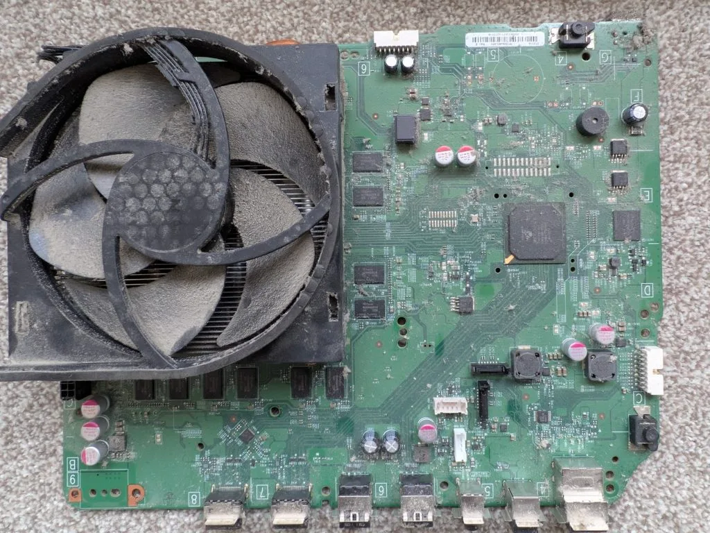Dead XBox Board Repair