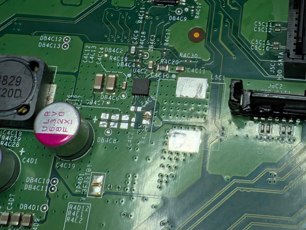 xbox one s capacitor replacemrnt
