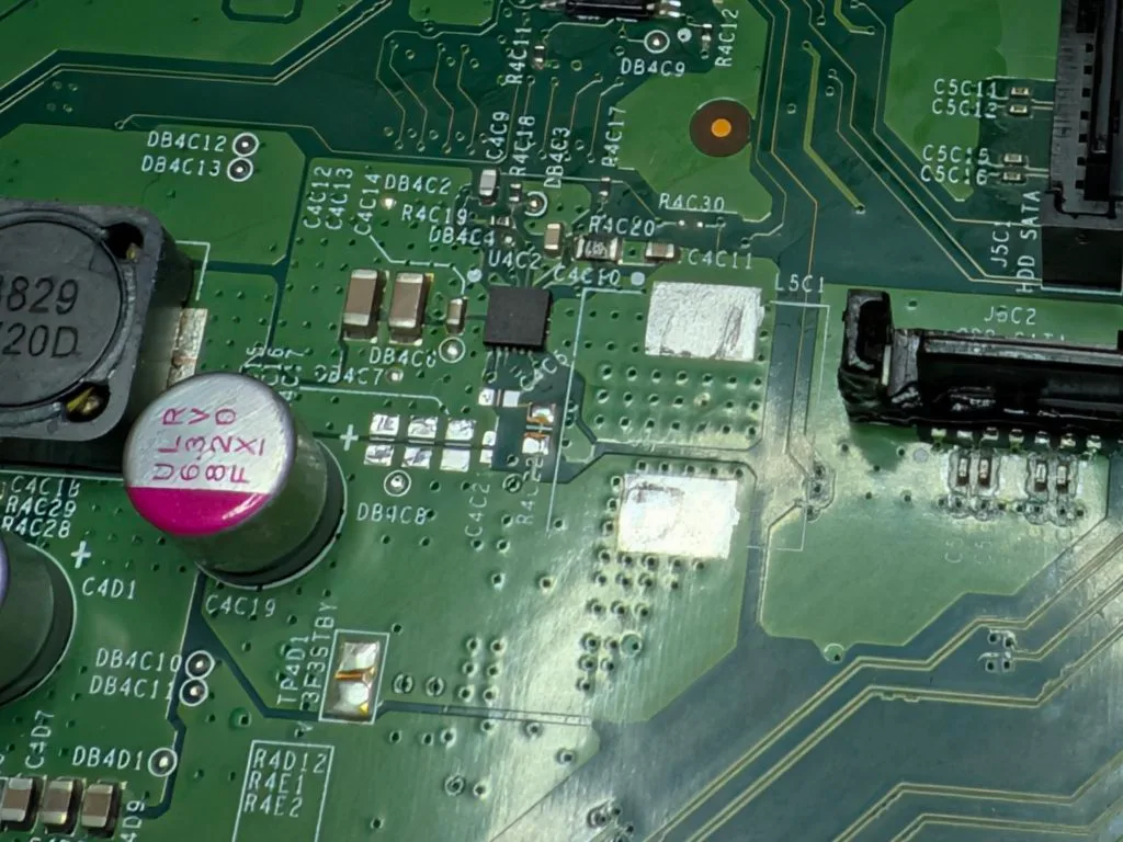 xbox one s capacitor replacemrnt