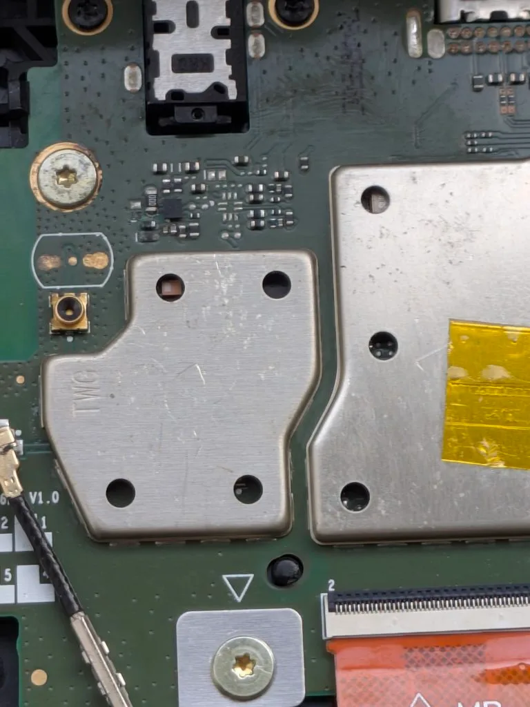 Water Damaged Amazon Fire Tablet: A Board-Level Repair Walkthrough 4 Amazon fire tablet board repair finding shorted capacitors